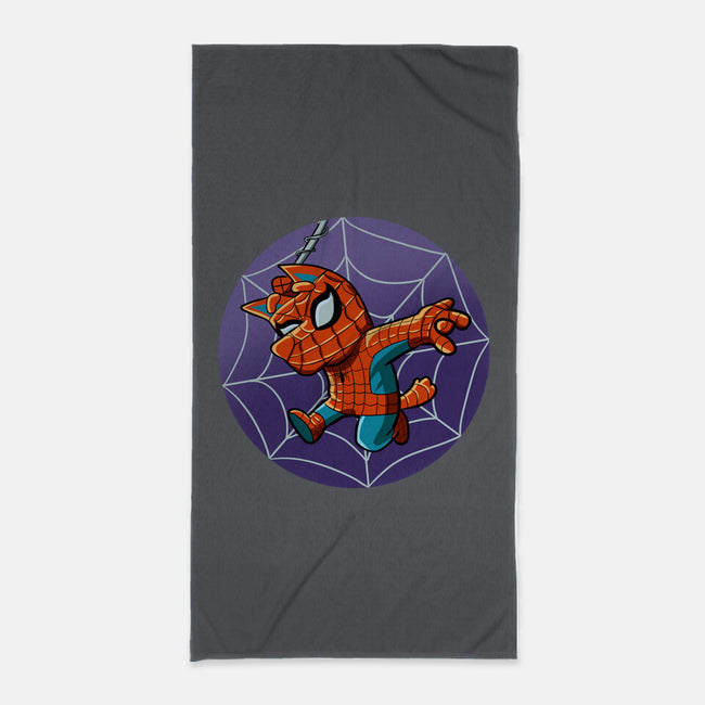 Spiderbluey-None-Beach-Towel-nickzzarto