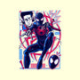 Spiderman Miles Morales-None-Fleece-Blanket-Panchi Art