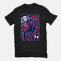 Spiderman Miles Morales-Womens-Basic-Tee-Panchi Art