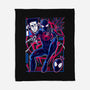 Spiderman Miles Morales-None-Fleece-Blanket-Panchi Art