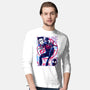 Spiderman Miles Morales-Mens-Long Sleeved-Tee-Panchi Art