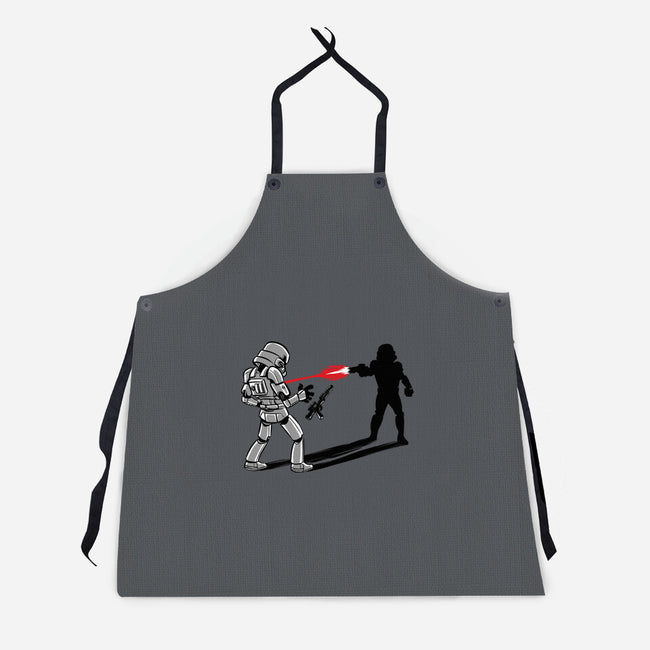 Shadow Battle-Unisex-Kitchen-Apron-zascanauta