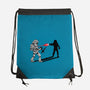 Shadow Battle-None-Drawstring-Bag-zascanauta