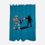 Shadow Battle-None-Polyester-Shower Curtain-zascanauta