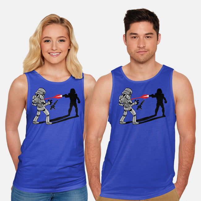 Shadow Battle-Unisex-Basic-Tank-zascanauta