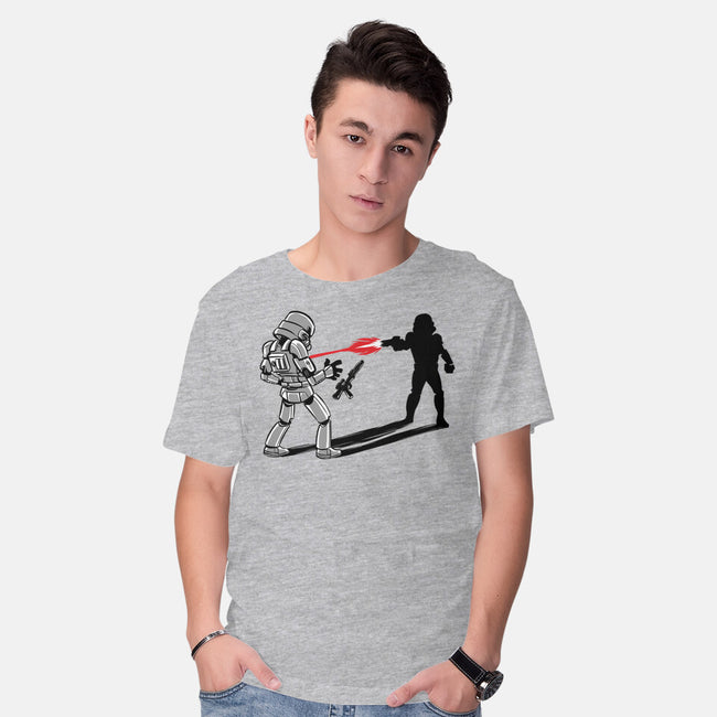 Shadow Battle-Mens-Basic-Tee-zascanauta