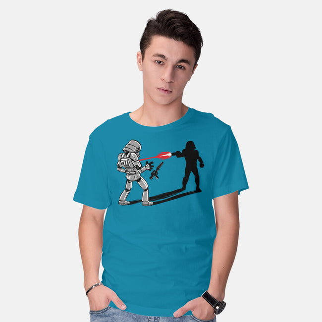 Shadow Battle-Mens-Basic-Tee-zascanauta