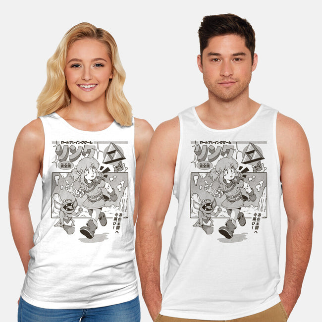 The Hero's Journey-Unisex-Basic-Tank-ilustrata