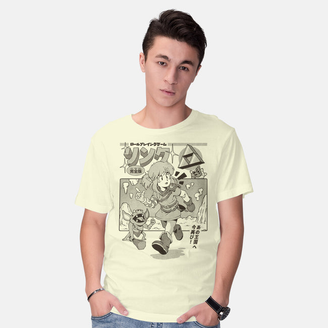 The Hero's Journey-Mens-Basic-Tee-ilustrata