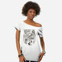 The Hero's Journey-Womens-Off Shoulder-Tee-ilustrata