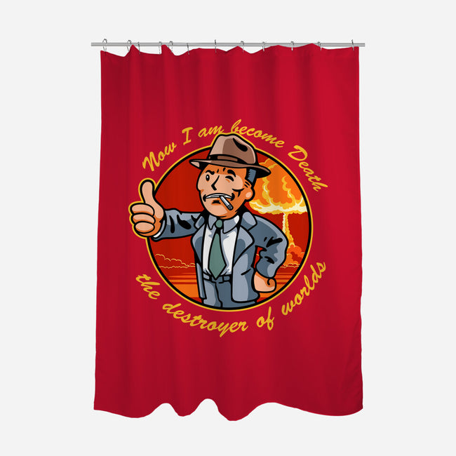 Oppen Boy-None-Polyester-Shower Curtain-demonigote