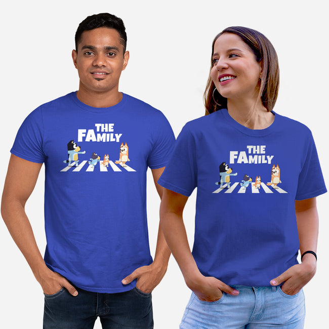 Family This Way-Unisex-Basic-Tee-MaxoArt