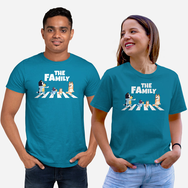 Family This Way-Unisex-Basic-Tee-MaxoArt