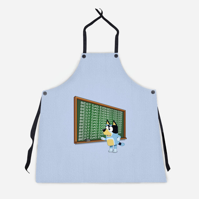 Best Dad Ever-Unisex-Kitchen-Apron-MaxoArt