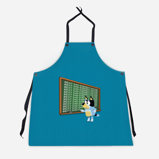 Best Dad Ever-Unisex-Kitchen-Apron-MaxoArt