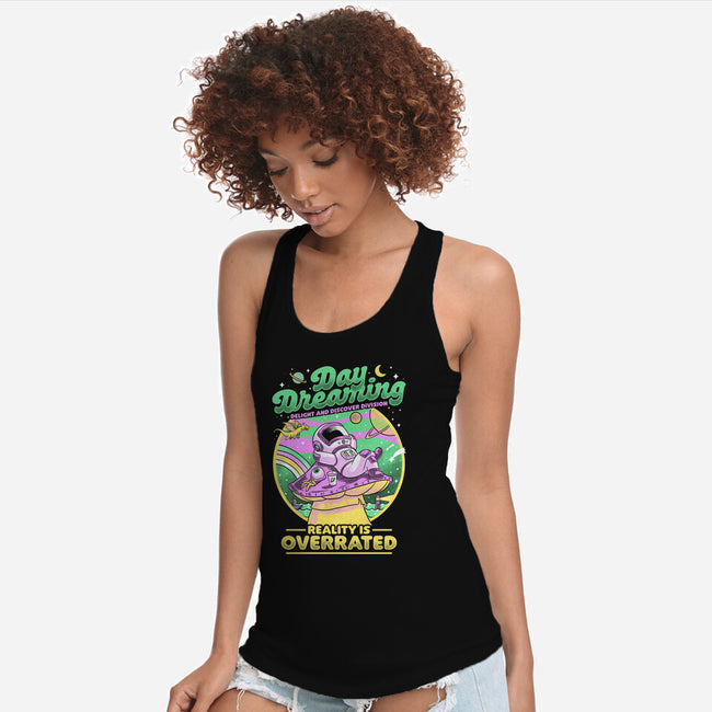 Daydream Astronaut-Womens-Racerback-Tank-Studio Mootant