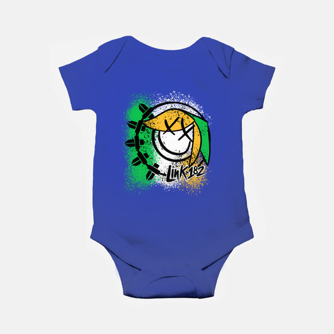 Hyrulean Pop Punk Is Not Dead-Baby-Basic-Onesie-Aarons Art Room