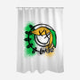 Hyrulean Pop Punk Is Not Dead-None-Polyester-Shower Curtain-Aarons Art Room