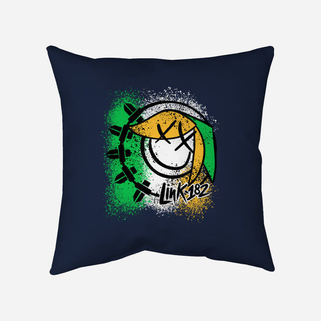 Hyrulean Pop Punk Is Not Dead-None-Removable Cover-Throw Pillow-Aarons Art Room