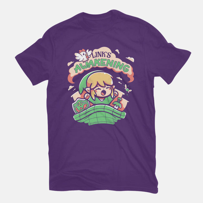 Link's Awakening-Mens-Basic-Tee-Ca Mask