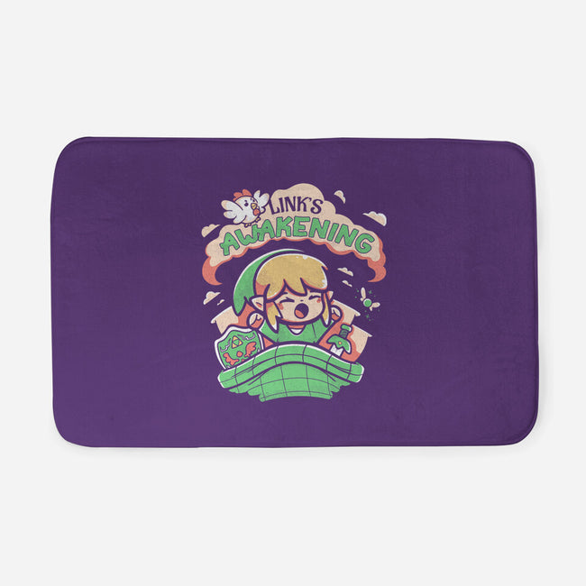 Link's Awakening-None-Memory Foam-Bath Mat-Ca Mask