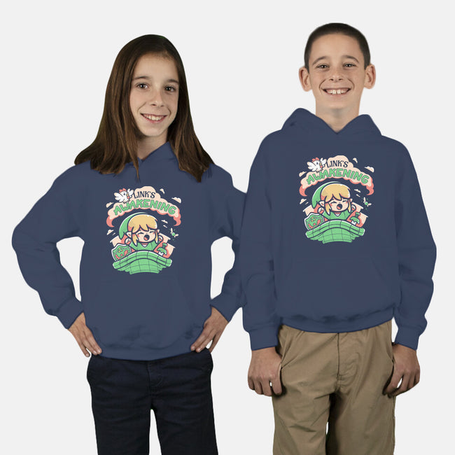 Link's Awakening-Youth-Pullover-Sweatshirt-Ca Mask