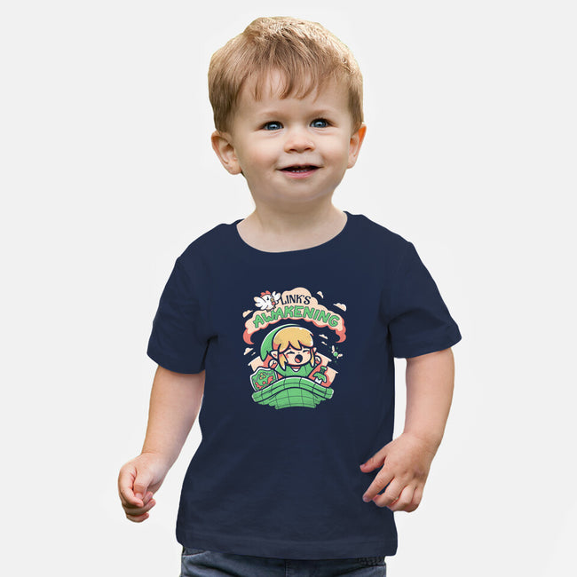 Link's Awakening-Baby-Basic-Tee-Ca Mask