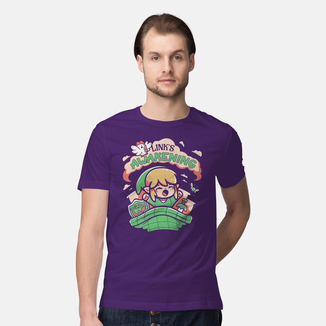 Link's Awakening-Mens-Premium-Tee-Ca Mask