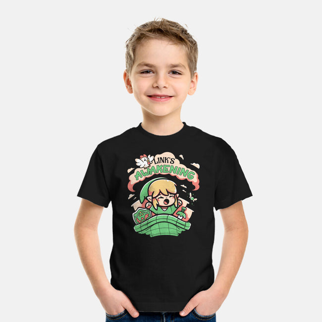 Link's Awakening-Youth-Basic-Tee-Ca Mask