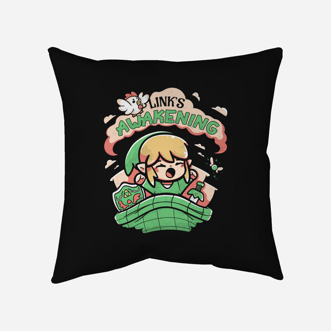 Link's Awakening-None-Non-Removable Cover w Insert-Throw Pillow-Ca Mask