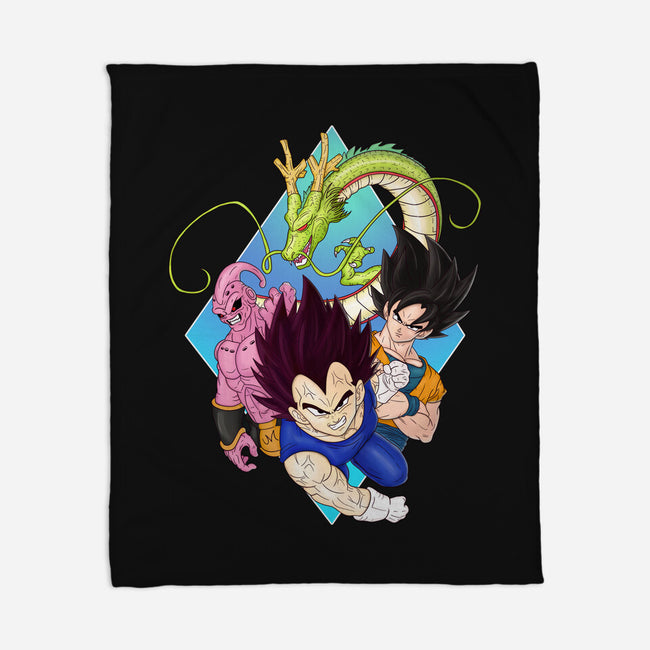 Dragon Ball Crew-None-Fleece-Blanket-MaxoArt