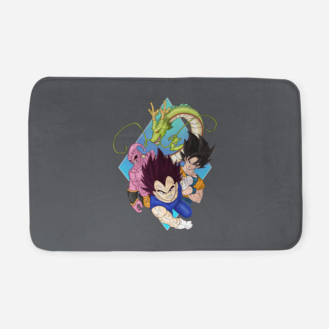 Dragon Ball Crew-None-Memory Foam-Bath Mat-MaxoArt