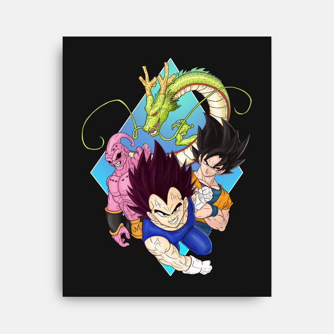 Dragon Ball Crew-None-Stretched-Canvas-MaxoArt