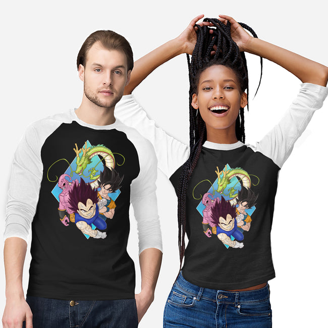 Dragon Ball Crew-Unisex-Baseball-Tee-MaxoArt