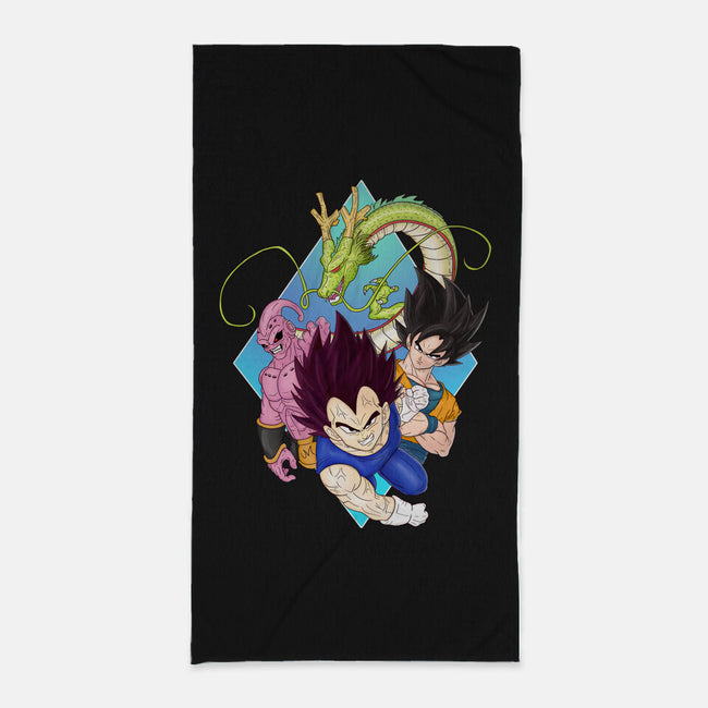 Dragon Ball Crew-None-Beach-Towel-MaxoArt