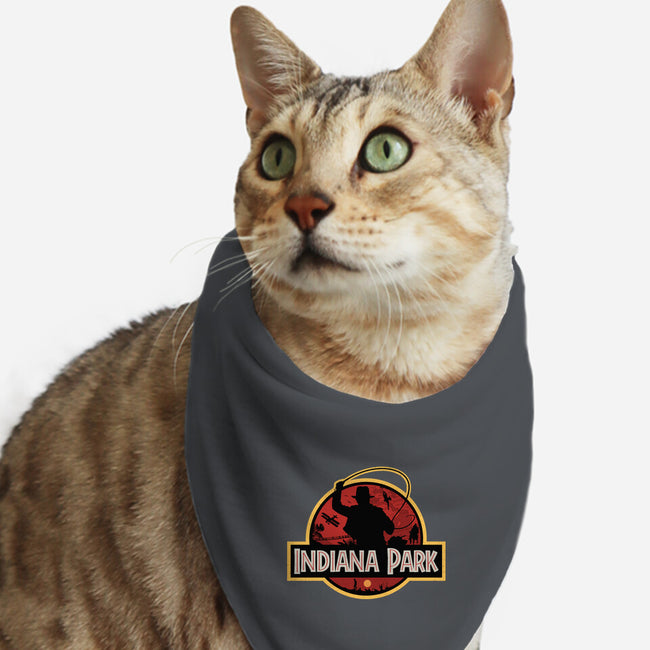 Indiana Park-Cat-Bandana-Pet Collar-Getsousa!