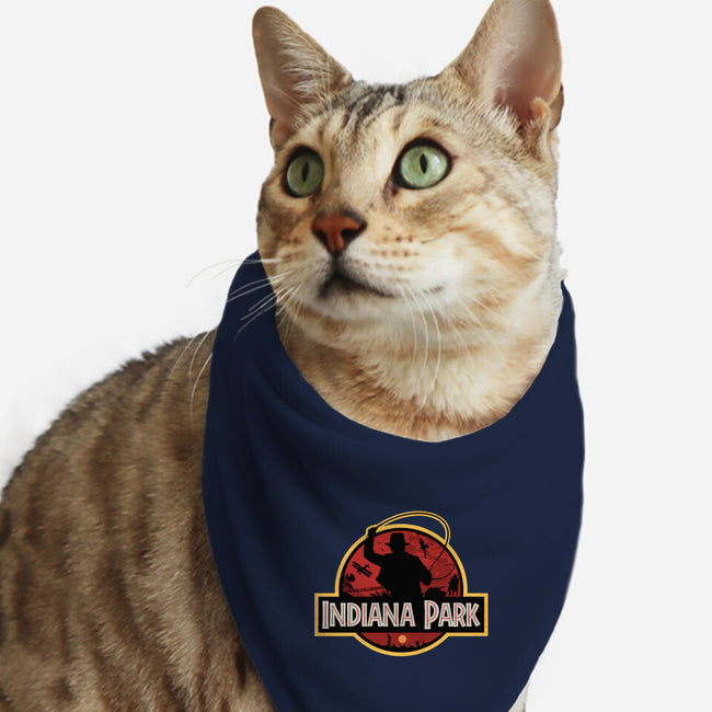 Indiana Park-Cat-Bandana-Pet Collar-Getsousa!