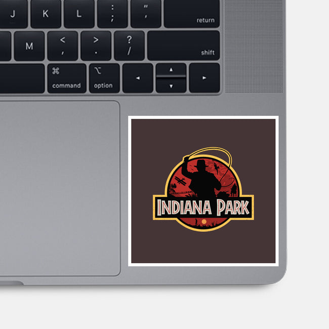 Indiana Park-None-Glossy-Sticker-Getsousa!