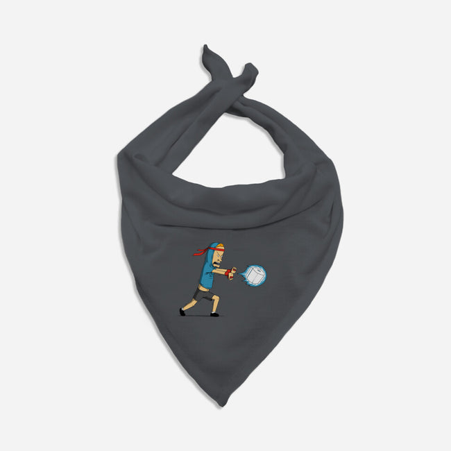 Stupid Fighter-Dog-Bandana-Pet Collar-pigboom