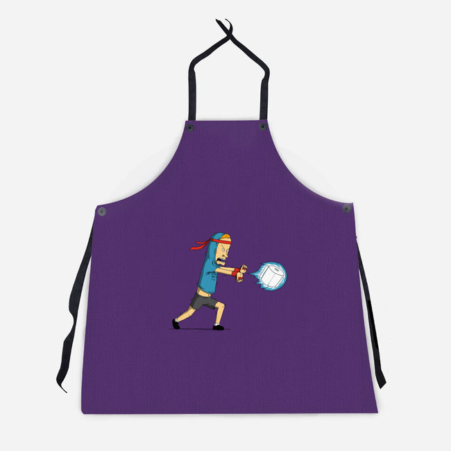 Stupid Fighter-Unisex-Kitchen-Apron-pigboom