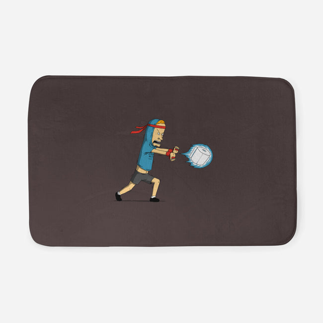 Stupid Fighter-None-Memory Foam-Bath Mat-pigboom