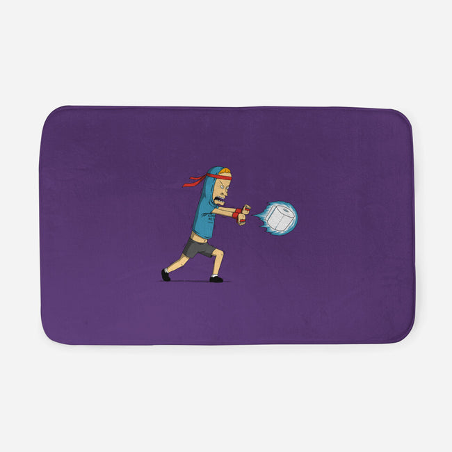 Stupid Fighter-None-Memory Foam-Bath Mat-pigboom