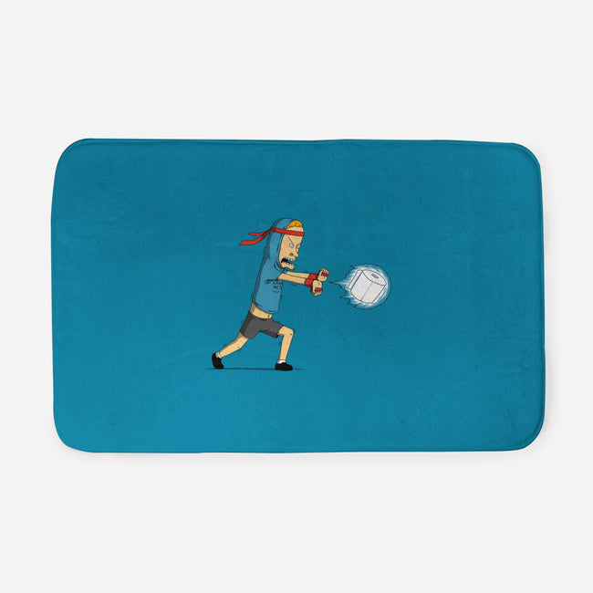 Stupid Fighter-None-Memory Foam-Bath Mat-pigboom