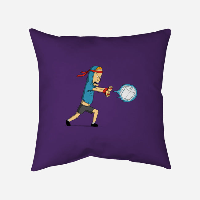 Stupid Fighter-None-Removable Cover w Insert-Throw Pillow-pigboom