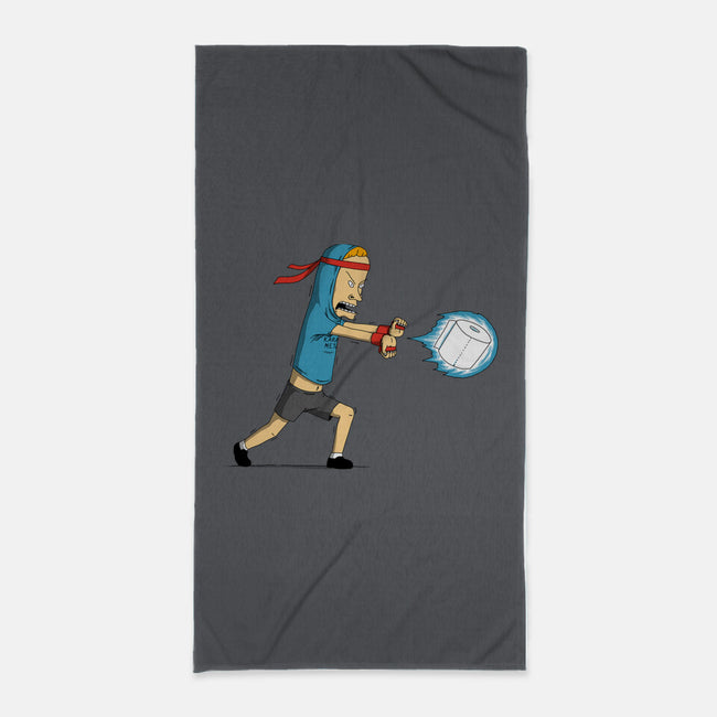 Stupid Fighter-None-Beach-Towel-pigboom