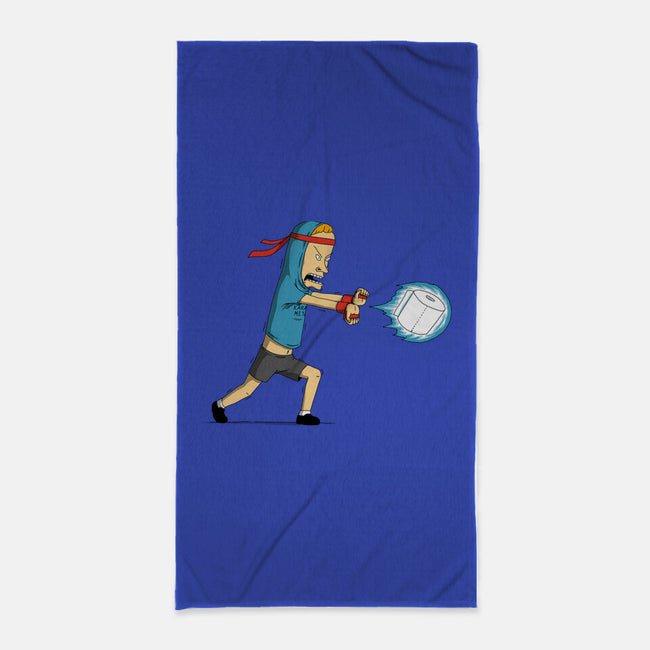 Stupid Fighter-None-Beach-Towel-pigboom