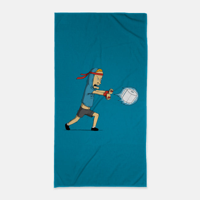 Stupid Fighter-None-Beach-Towel-pigboom