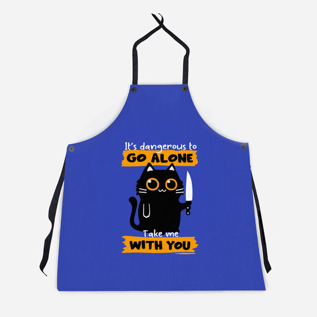 Take Me With You-Unisex-Kitchen-Apron-Xentee