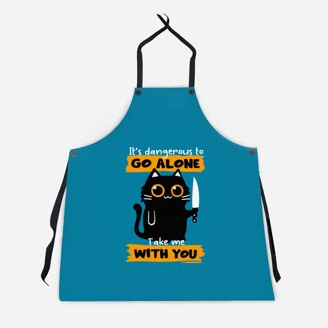 Take Me With You-Unisex-Kitchen-Apron-Xentee