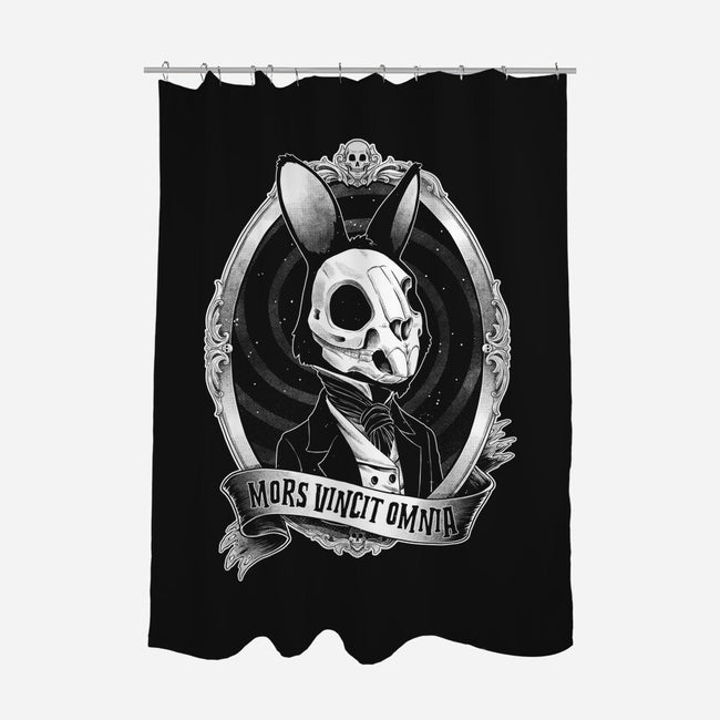 Gothic Rabbit-None-Polyester-Shower Curtain-Studio Mootant